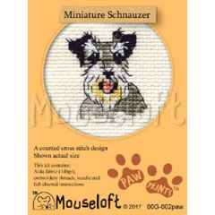 Miniature Schnauzer Paw Print