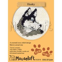 Husky Paw Print