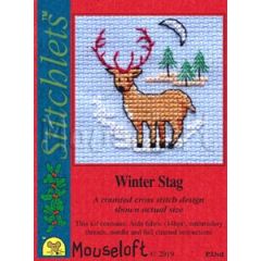 Winter Stag : WITH CARD