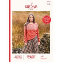 10131: Fairisle Yoked Sweater