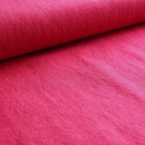 Washed Linen: Ruby Red | Dressmaking Fabric