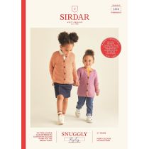 2530: Kids Cable Raglan Cardigan