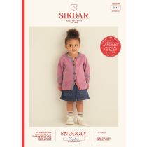 2543: Kids Chevron Sleeve Cardigan