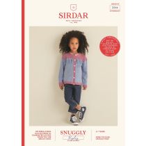 2546: Kids Western Fringed Cardigan
