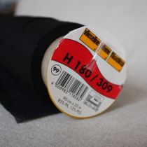 Vilene 2V309: EasyFuse Light Ultrasoft Iron-On Interfacing: Black