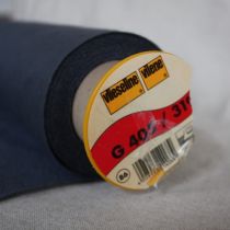 Vilene 2V319: Medium Iron-On Interfacing: Black