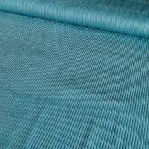 Cotton 4.5 Wale Washed Corduroy: Aqua