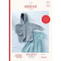 5314: Baby Crochet Hooded Cardigan