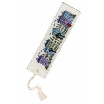 Townhouses Bookmark Cross Stitch Kit