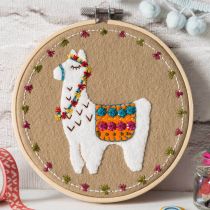 Llama Applique Hoop Kit