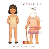 Croquet Dress 5-12yrs: Digital