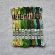 DMC Thread Set: Foliage