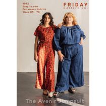 Avenir Jumpsuit | Friday Pattern Company | Sewing Pattern