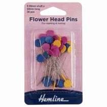 Flower Head Pins: 54mm
