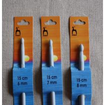 Pony Plastic Crochet Hooks
