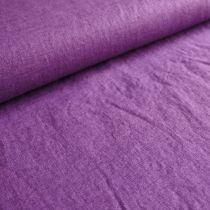 Washed Linen: Berry Purple | Dressmaking Fabric