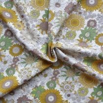 Cotton Poplin: Coxley Wick: Ochre