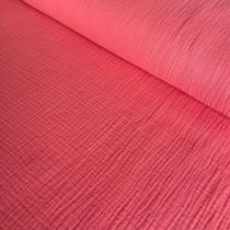 Double Gauze: Coral