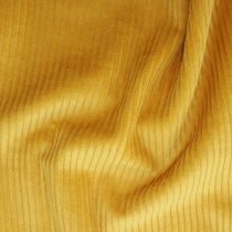 Cotton 4.5 Wale Washed Corduroy: Ochre