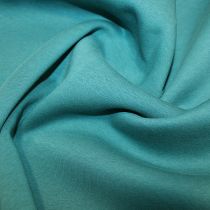 Cotton Rich Sweatshirting: Teal