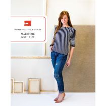 Maritime Knit Top | Liesl & Co | PDF Sewing Pattern