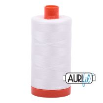 Aurifil 50wt: 2021: Natural White