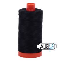 Aurifil 50wt: 2692: Black