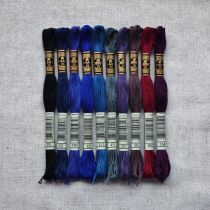 DMC Thread Set: Night Sky