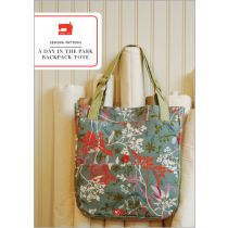 Day In The Park Backpack Tote | Liesl & Co | PDF Sewing Pattern
