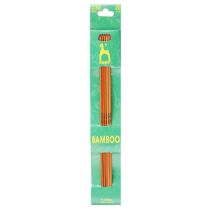 Knitting Needles/ Pins: Double-Ended: Bamboo: Set of Five: 20cm