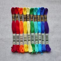 DMC Thread Set: Over The Rainbow