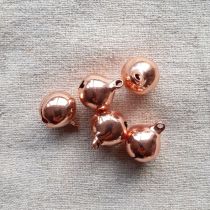 Rose Gold Jingle Bells: 20mm