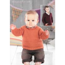 4583: Round Neck & V Neck Sweaters