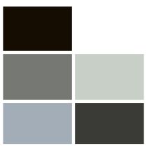 Spectrum Solids Fat Quarter Bundle: Moon Grey | Quilting Cotton