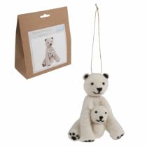 Needle Felting Kit: Polar Bear