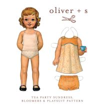 Tea Party Sundress and Playsuit 0-24m: Digital