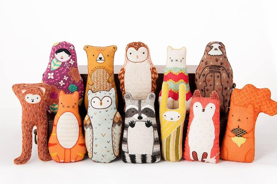 Kiriki Press Embroidery Kits (warning: irresistible)