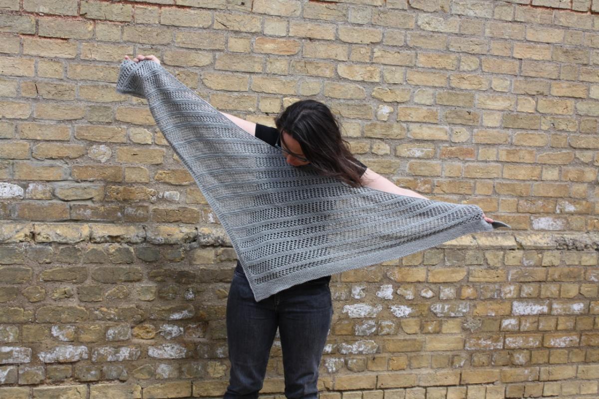 'Big Grey Shawl': Paris Toujours in Moonstone