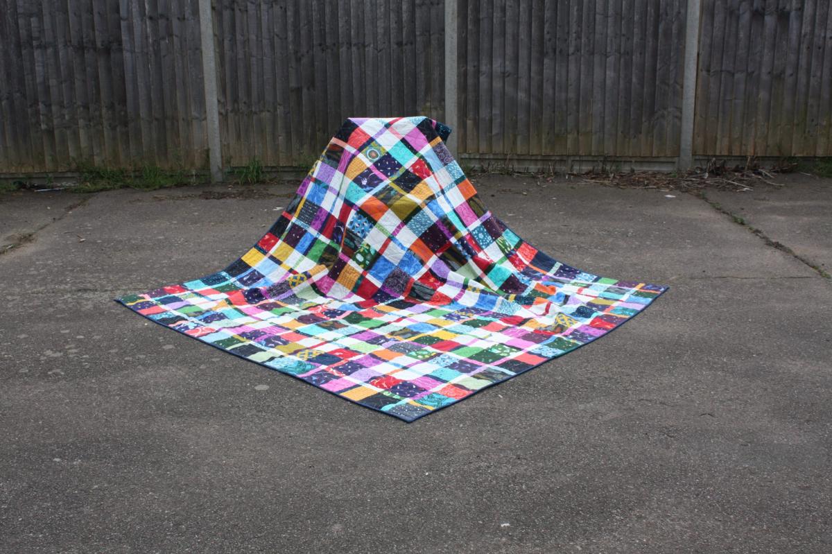 Massive Plaidish Quilt