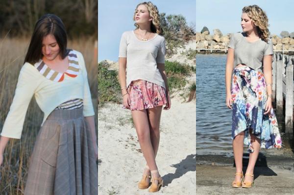 The return of Megan Nielsen’s Briar Sweater and T-Shirt…