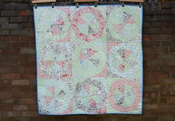 slow quilt movement and spinning stars