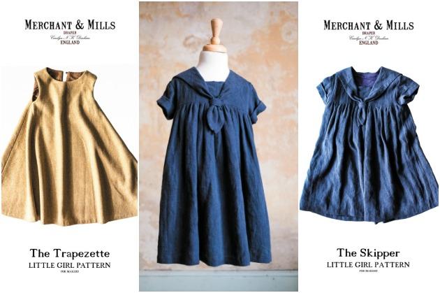 Merchant and Mills: Little Girl Patterns