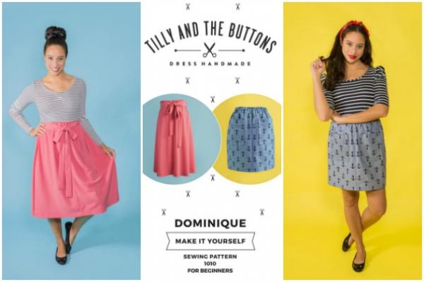 Tilly And The Buttons Dominique Skirt