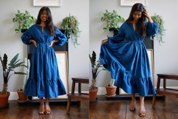 Ambassador Post: Monica’s Modified Merchant & Mills Edie in Peppered Cotton