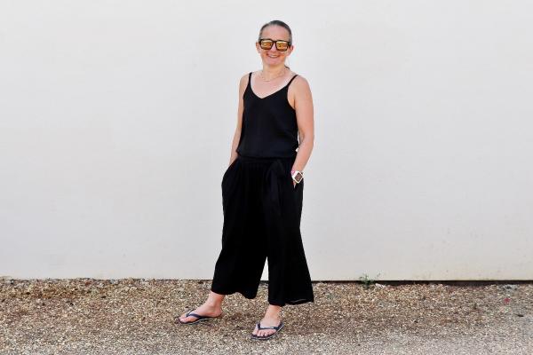 Ninni Culottes Named Clothing & Ogden Cami True Bias: A Faux Jumpsuit? Pattern Review