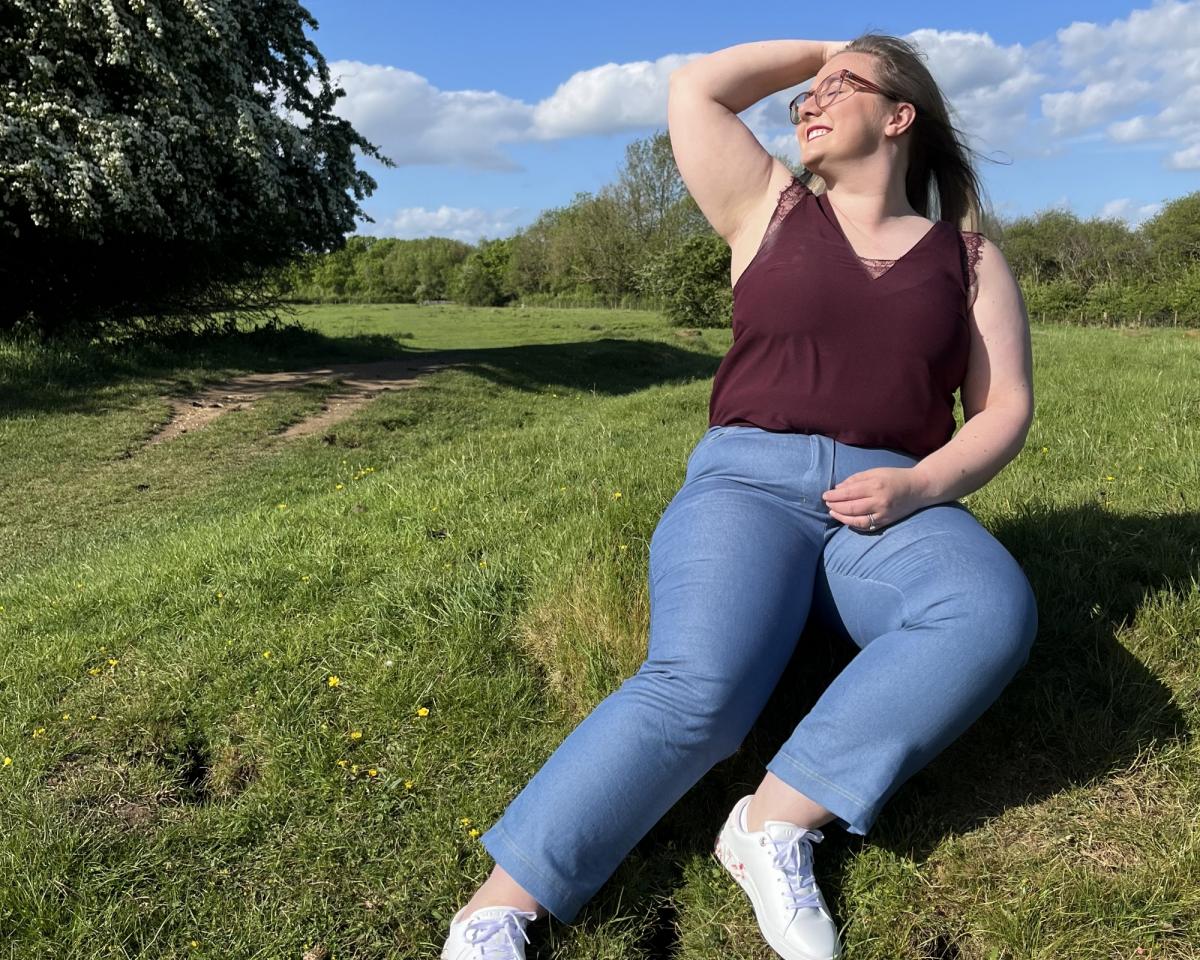 Ambassador Post: Abigail’s Named Clothing Aina Trousers in Lightweight Stretch Denim