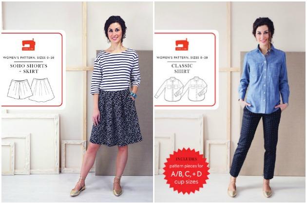 Liesl & Co Bistro Dress Launches As A Paper Pattern