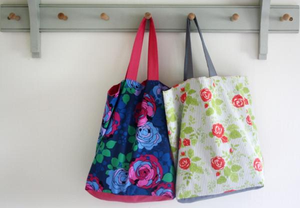 Tutorial: Simple Boxy Shopping Bag