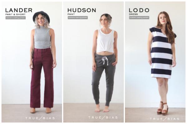 True Bias Paper Patterns At Backstitch