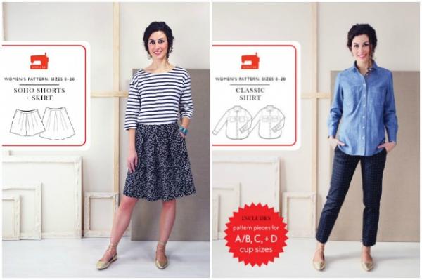 Liesl & Co Bistro Dress Launches As A Paper Pattern